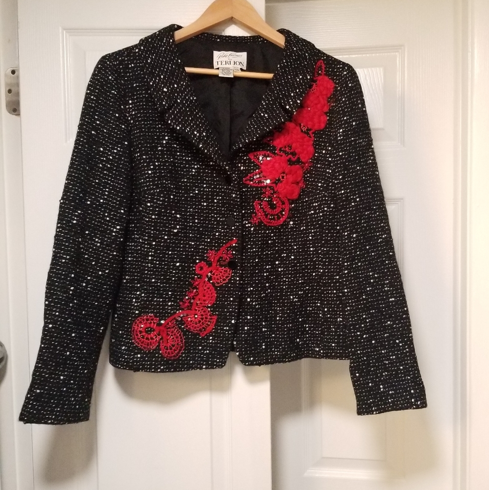 Rickie Freeman for Teri Jon blazer, size 14